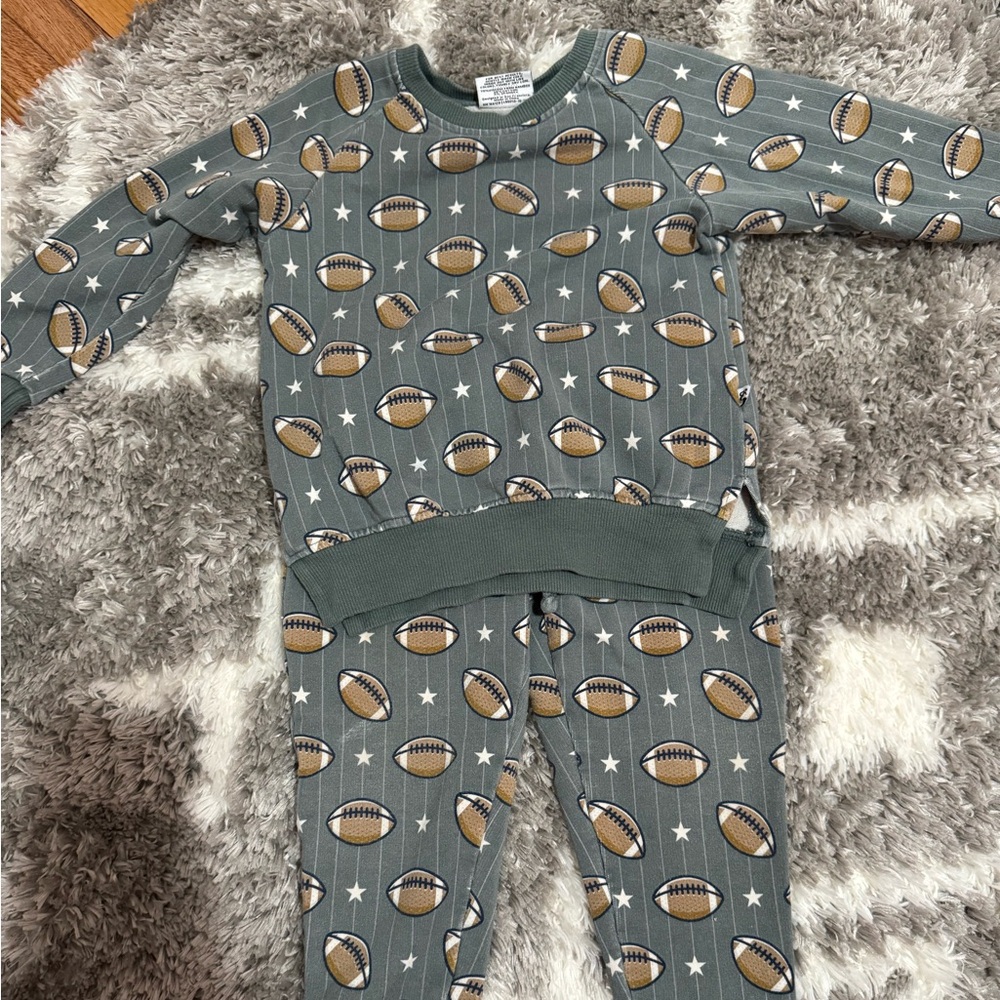 Bums and Roses Football Bamboo Jogger Set